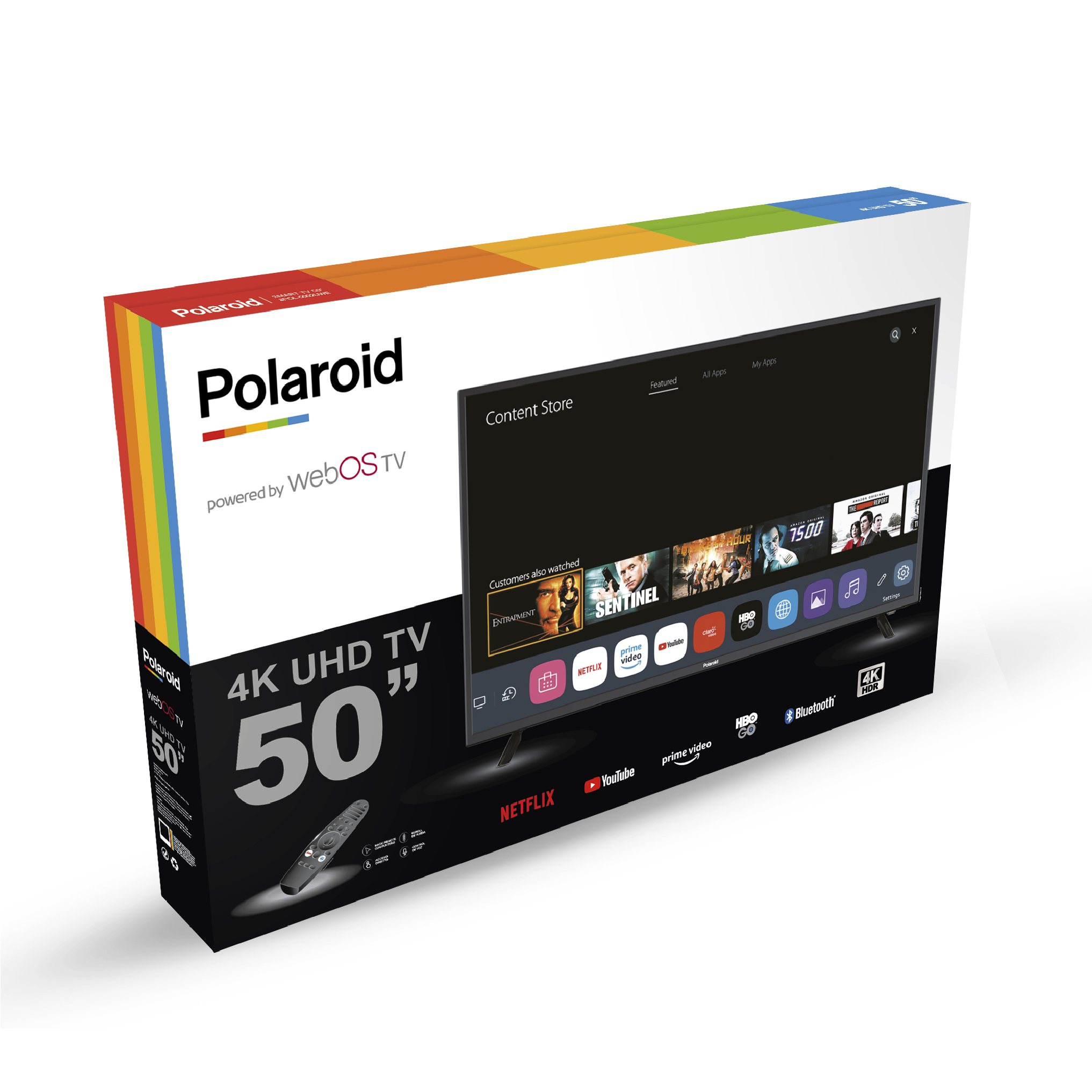 Polaroid 4K UHD Smart webOS 50″ – Polaroid